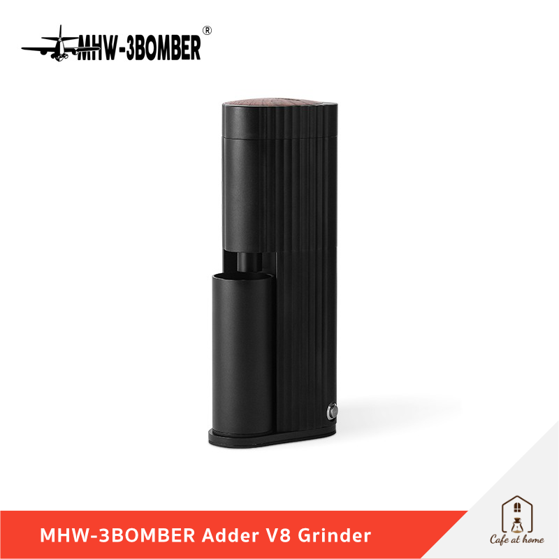 MHW-3BOMBER Adder V8 Grinder เครื่องบดกาแฟไฟฟ้า เฟืองสแตนเลส ราคา 12,990 บาท*ส่งฟรี