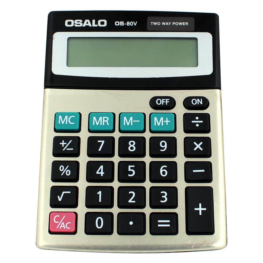 Telecorsa OSALO เเครื่องคิดเลขตั้งโต๊ะหน้าจอ 8 หลัก รุ่น  OS-80V
