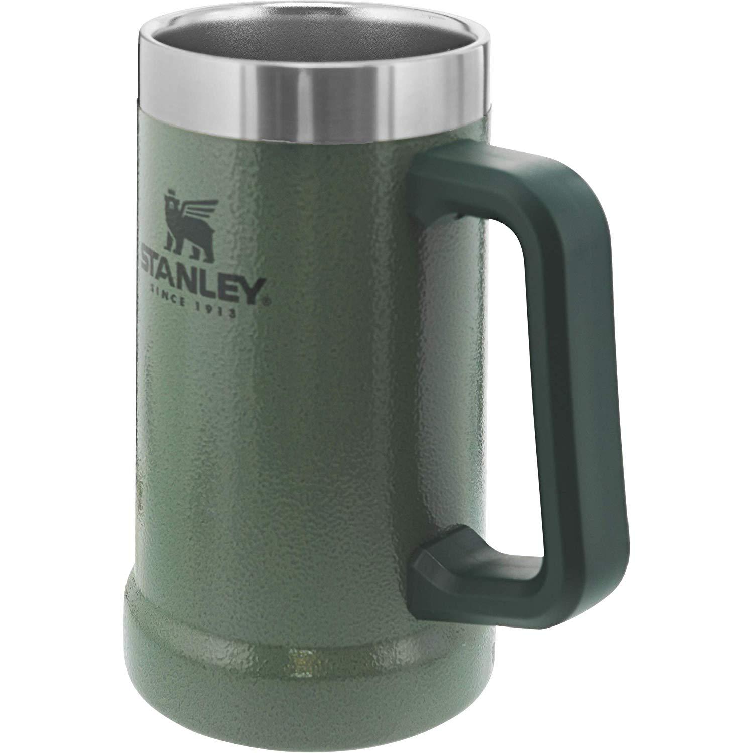 แก้วน้ำ ถ้วย เหยือก mug สูญญากาศเก็บความร้อนความเย็น Stanley Adventure Vacuum Stein - 24 Ounces - Imported from USA - 100% Authentic - Free Shipping - keeps bevies cold for up 7 hours and iced for 30 - dishwasher safe - BPA free