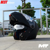 หมวกกันน็อค MT ATOM SV และ ATOM 2 SV ยกคางได้ แว่น2ชั่น มอเตอร์ไซค์ Motorcycle