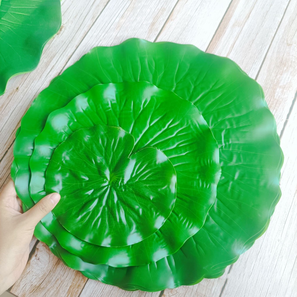 【Home_Master】ใบตองปลอม ใบตองเทียม ใบตองปลอม ใบตองเสมือนจริง ฺBanana Leaf