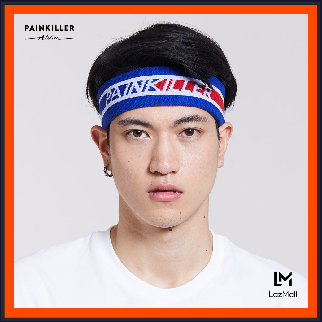 (PAINKILLER) IKON Headband / ผ้าคาดศีรษะ แฟชั่นผู้ชาย เสื้อผ้าผู้ชาย เพนคิลเลอร์ / Headband men’s fashion menswear PAINKILLER / SS20