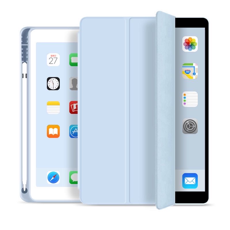 HK เคสIPADสไตล์นอร์ดิกซองหนังลายกวาง ได้เคส iPad 10.2 2019 (iPad Gen 7) /iPad Air3 iPad Pro11/iPad Pro10.5/ipad mini5/