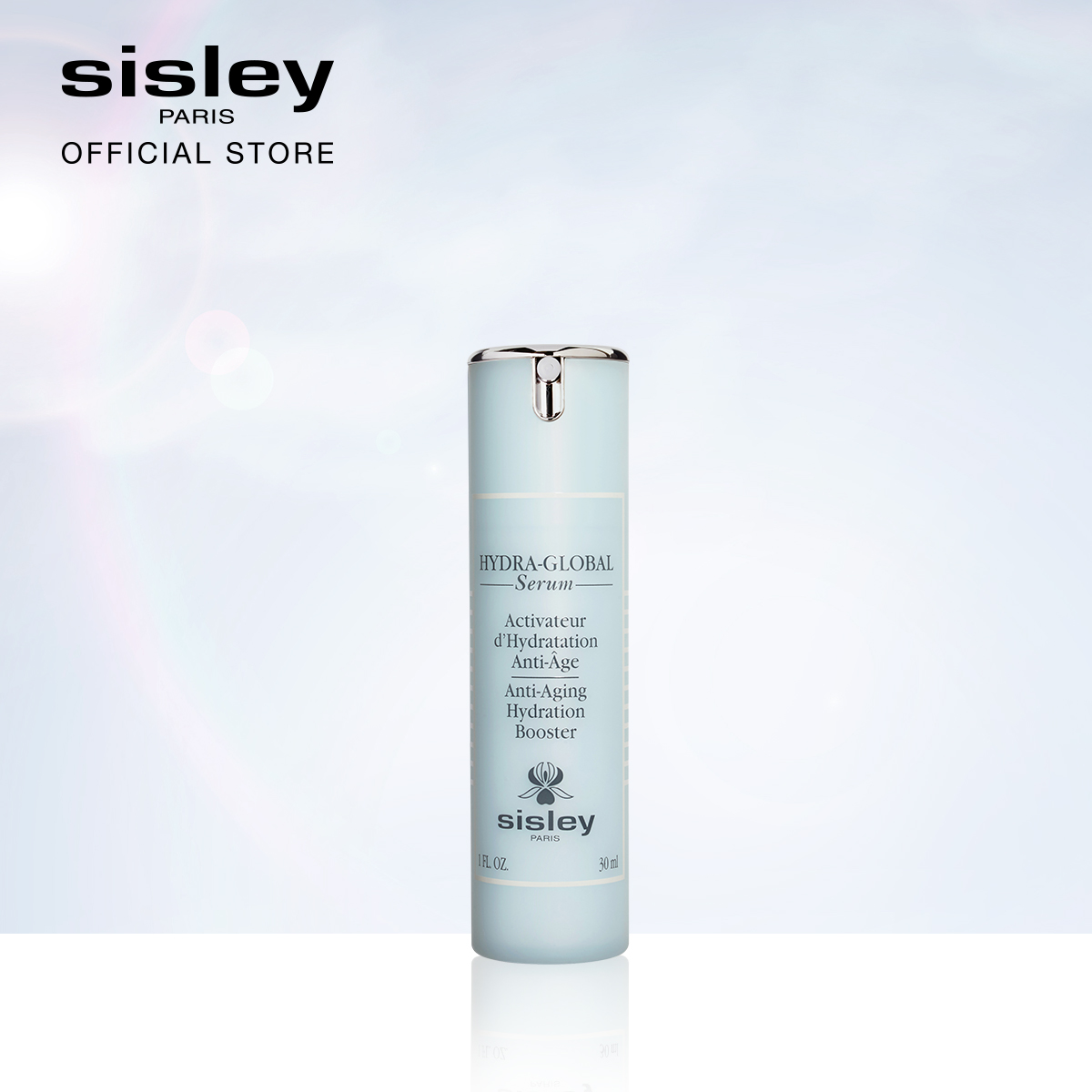เซรั่มบำรุงผิวหน้า เอสเซนส์สูตรเข้มข้น Sisley Hydra-Global Serum 30ml - ซิสเล่ย์ เซรั่มบูสเตอร์สูตรชุ่มชื่นเพื่อผิวดูอ่อนเยาว์