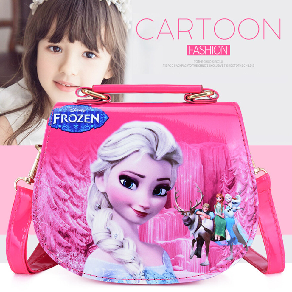 กระเป๋าเด็ก เจ้าหญิง Elsa กระเป๋าสะพายเด็ก กระเป๋าแฟชั่น กระเป๋าเด็กผู้หญิง ET015