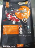 Sakura Koi อาหารปลาคาร์ฟ ซากุระโค่ย Koi Food สูตรเร่งโต สีส้ม/L 7mm. สูตรพรีเมี่ยม เพิ่มน้ำหนัก โครงสร้างใหญ่ ผิวดี 1.25kg เม็ดไซส์ L 7mm