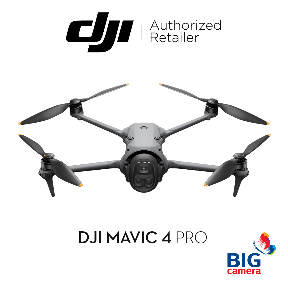 [Register Your Drone before Shipping] Dji Mavic 4 Pro Drone - Drone with Center Warranty ราคา 130,960 บาท*ส่งฟรี