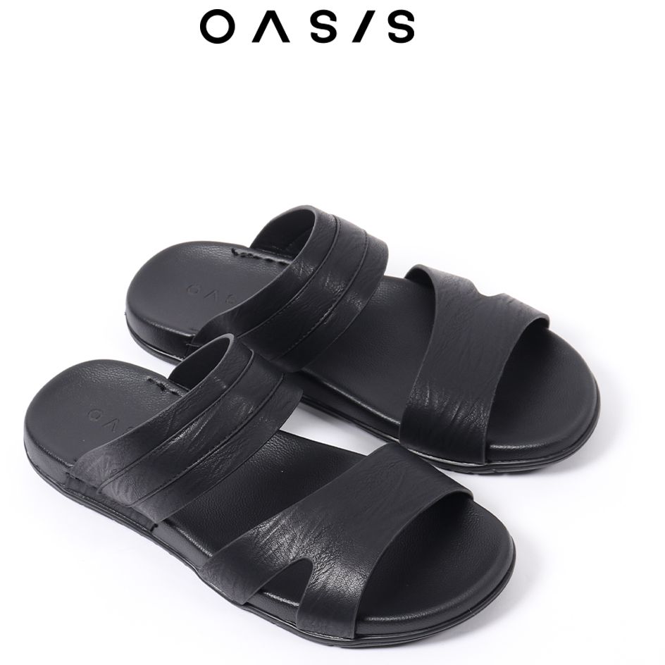 Oasis men's sandals amsd-4541 men's Pu shoes black, brown, dark gray ราคา 1,029 บาท*ส่งฟรี
