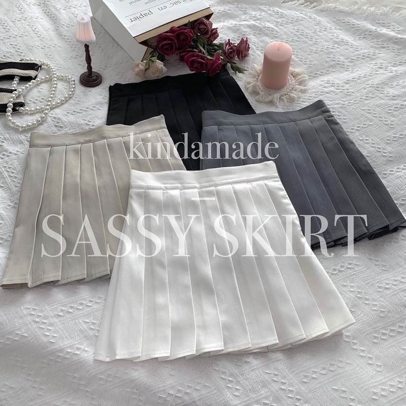Heart-Trimmed Frayed Skirt KO116