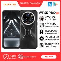[สต็อกท้องถิ่น] OUKITEL WP55 PRO 5G มือถือ 48GB+512GB 11000mAh การชาร์จด่วน 33W디เซайнส์ ultra-slim 15.3 มม. 6.6” DISPLAY FHD+ อัตราการอัปเดต 120Hz 108MP+2MP Android 15 OTG NFC Sim 2 ฉบับ