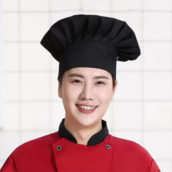 หมวกเชฟทำอาหาร หมวกเชฟ unisex Chef overalls cap