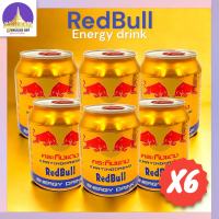 🇲🇲 REDBULL KRATINGDAENG (250ml) 6CANS ENERGY DRINK เครื่องดื่มชูกำลัง กระทิงแดง