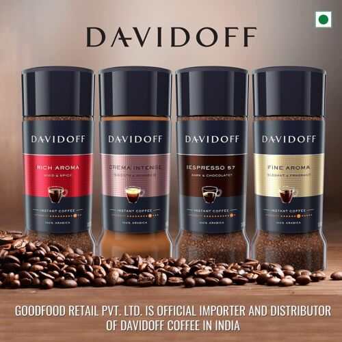 Davidoff Coffee กาแฟสำเร็จรูป 100g มี 4 รสชาติ ราคา 265 บาท*ส่งฟรี