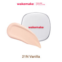 Wakemake Official | Seamless Wear Cushion SPF50 PA+++ คุชชั่น รองพื้น ผิวไม่อุดตัน (ตลับจริง + รีฟิล 15g)