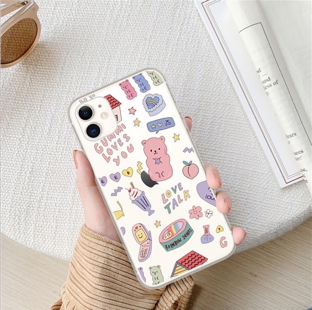 เคสซิลิโคนสำหรับโทรศัพท์รุ่น iPhone11/11Pro 11pro Max X XR XS XS MAX 6 7 8 plus #202