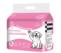 Aimayapet ผ้าอ้อมสุนัข ผ้าอ้อมสัตว์เลี้ยง ชายและหญิง แบบใช้แล้วทิ้ง แพมเพิสสุนัข ดูดซับได้เร็ว ระบายอากาศได้และสบาย