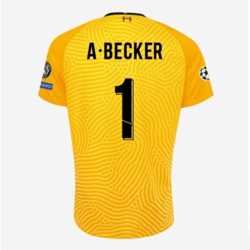 โปรโมชัน Liverpool Away Goalkeeper AAA เสื้อลิเวอร์พูล เสื้อผู้ชาย เสื้อฟุตบอล เกรดแฟนบอล 2020/21 ราคาถูก ฟุตบอล