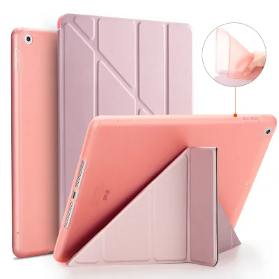 Gadget Case iPad case เคส iPad Gen5 Gen6 Gen7 Gen8 2017-2018 9.7 10.2 Mini1/2/3/4/5 Air1/2 2/3/4 เคสนิ่ม TPU สามารถพับได้หลายรูปแบบ Y foldable
