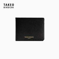 TAKEO KIKUCHI กระเป๋าสตางค์ใบสั้น BLACK WABI SABI WALLET