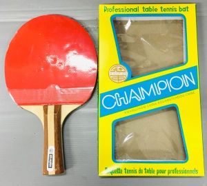 สินค้า Champion ไม้ปิงปอง แชมเปี้ยน สำหรับผู้เริ่มฝึกเล่น เช่น นักเรียน หรือผู้ที่สนใจทั่วไป