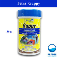 Tetra Guppy 30g./100ml อาหารชนิดแผ่น สำหรับปลาหางนกยูง ปลาคิลลี่และปลาออกลูกเป็นตัวชนิดอื่นๆ