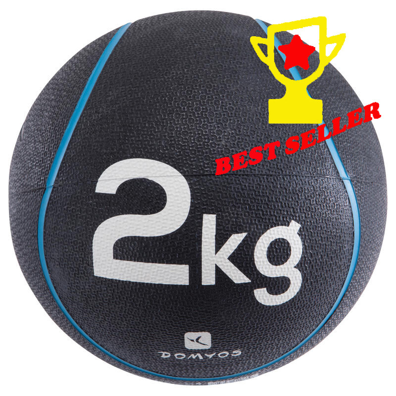 ลูกบอลน้ำหนัก รุ่น ToneBall 2 กก./ เส้นผ่านศูนย์กลาง 22 ซม.  !!! สินค้าแท้ 100% ขายดี !!!  ( Weighted ToneBall Medicine Ball - 2 Kg / Diameter 22 cm. )
