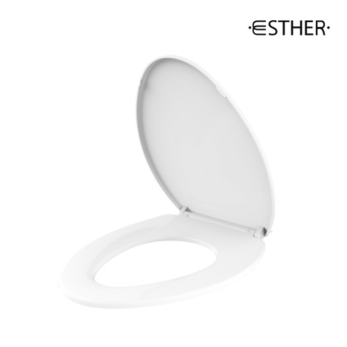 Toilet Seat Elongate Bowl with Soft-close : ECP-02-301-11 ราคา 499 บาท*ส่งฟรี