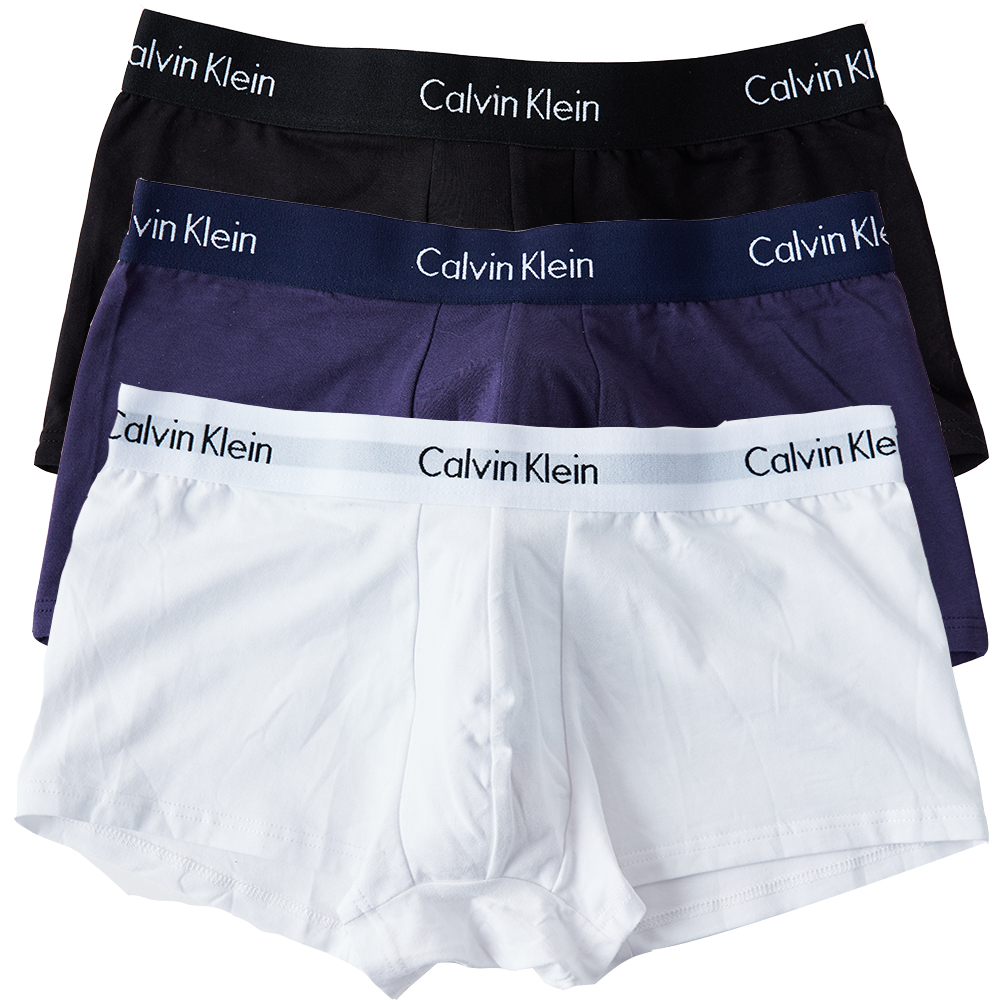 ซื้อ1แถม1 กางเกงใน Calvin Klein (กล่อง 3ตัว) Underwear Men กางเกงใน กางเกงในผู้ชาย กกนชาย กางเกงในแบรนด์แท้ 100% เนื้อผ้าฝ้ายระบายอากาศดี พร้อมส่ง