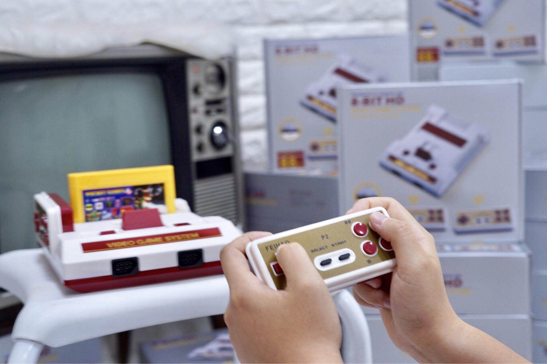 รุ่นใหม่!!!!! Famicom จอยไร้สาย ต่อได้ทั้ง HDMI และ AV เครื่องเล่นเกมส์ยุค 90’s (Family games)(Famicom games)