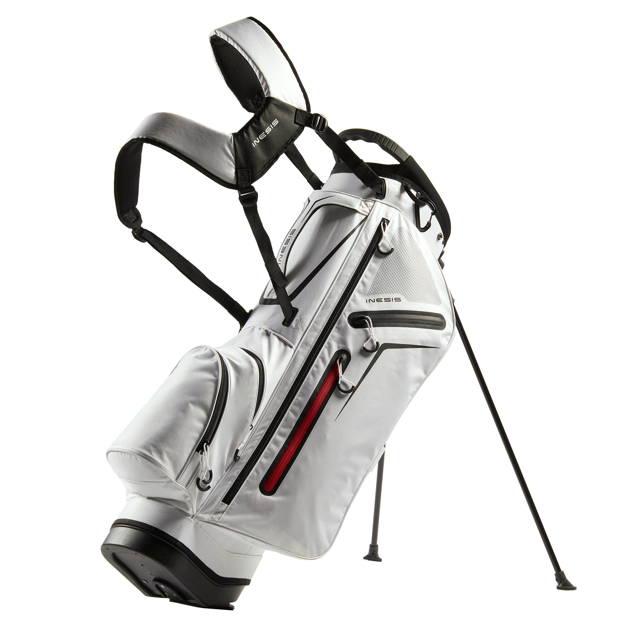 [ส่งฟรี ] ถุงกอล์ฟขาตั้ง น้ำหนักเบา (สีขาว) Golf Light Stand Bag - White ถุงกอล์ฟกันน้ำ ถุงกอล์ฟพกพา ถุงกอล์ฟขาตั้ง กระเป๋ากอล์ฟ กระเป๋าใส่ไม้กอล์ฟ Golf Bag Golf Bag Stand Golf bag cart