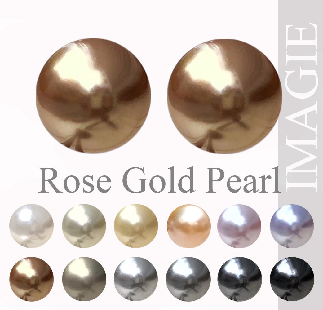 IMAGIE ต่างหูมุกสังเคราะห์ Swarovski Pearl 6-8-10mm