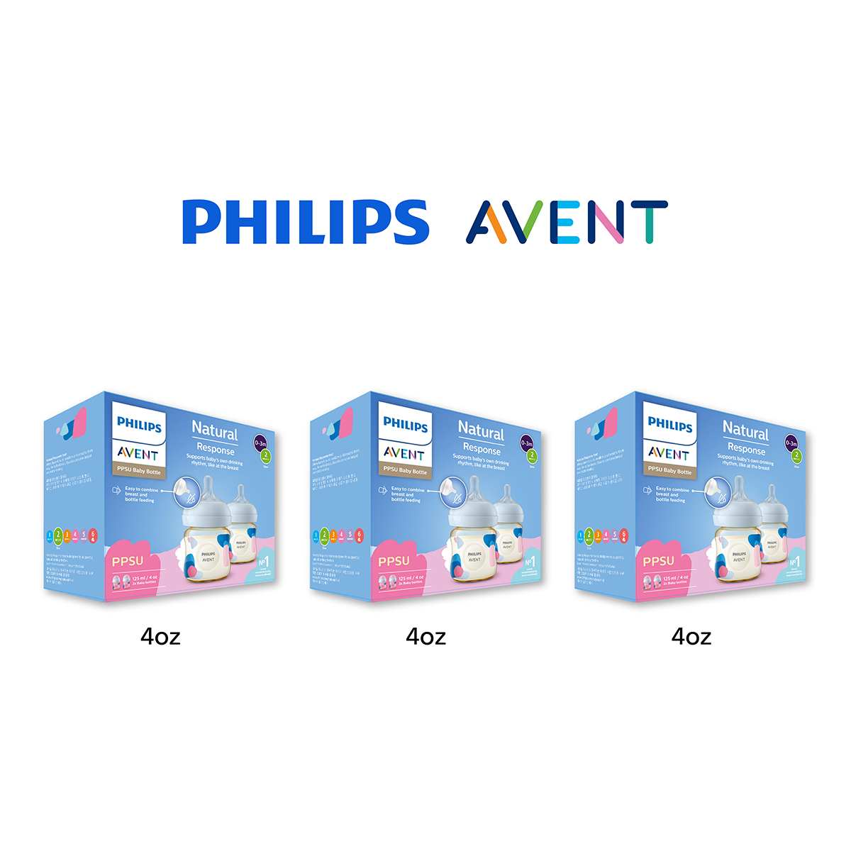 Philips Avent ฟิลิปส์ เอเวนท์ ขวดนม PPSU ไม่ดูดไม่ไหล ขนาด 3 แพ็ค (6 ขวด)
