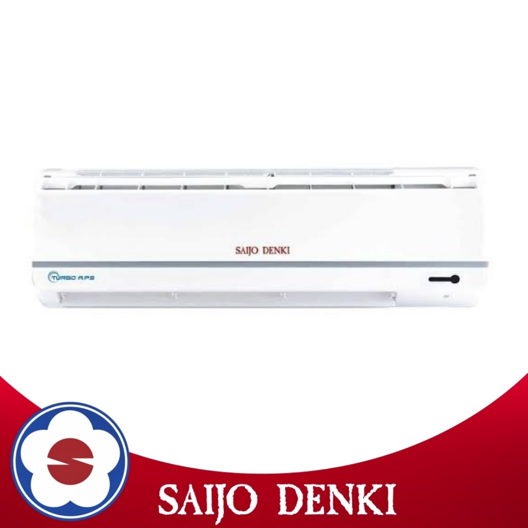 SAIJO DENKI แอร์ติดผนังรุ่น TURBO A.P.S. R32 มีขนาด 9563-40272 BTU ราคา 34,999 บาท*ส่งฟรี