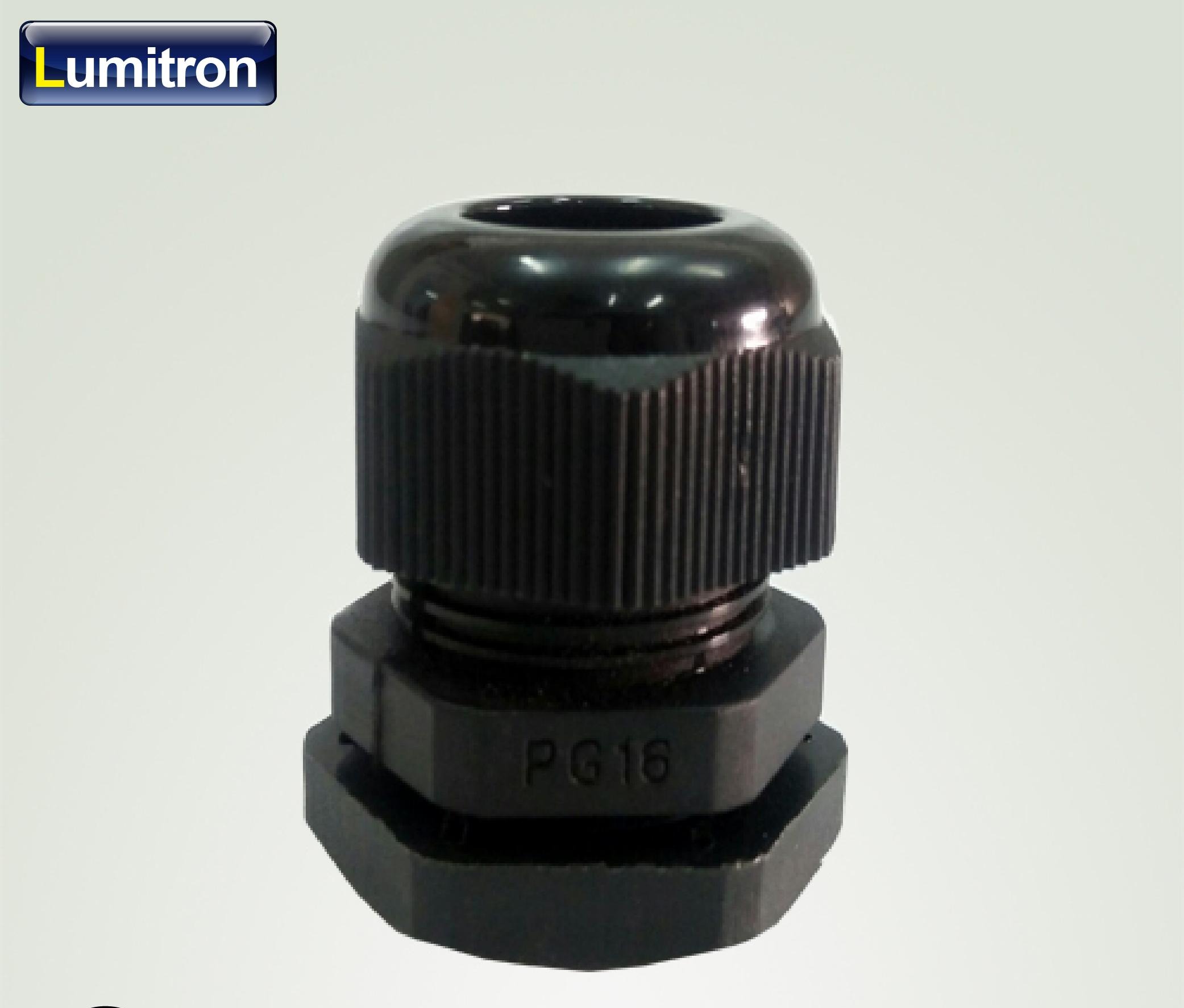Black Nylon Cable Gland Pg16 K22.30Mm. # Cgpg16-Black ราคา 65 บาท*ส่งฟรี