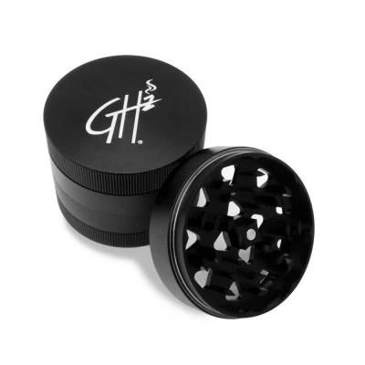 GlobalHeadz Premium Herb Grinder 63mm, first real 5 piece grinder, 4 colors available