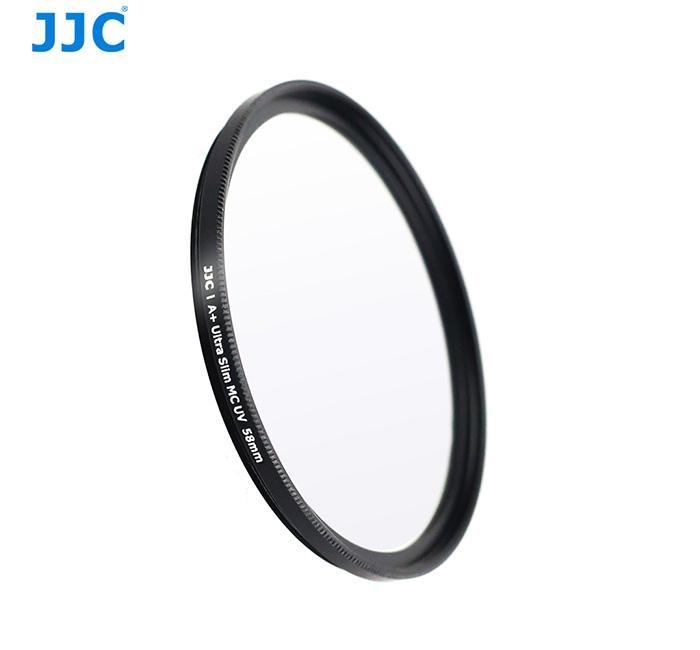 Ultra Slim Multi-Coated UV 58mm Filter ฟิลเตอร์ 58มม. ฟิลเตอร์ยูวี มัลติโค๊ท เฟรมสีดำบาง ยี่ห้อ JJC F-MCUV58