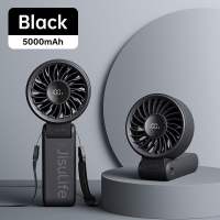 JisuLife LIFE 7 พัดลม พัดลมมือพกพา Portable Handheld Fan พัดลมjisulifeของแท้ Personal Fan 3600mAh 5 Speed Wind Personal Fan 150° Adjustable Travel Fan Foldable Hand Fan with Digital Display พัดลมแบบพกพา