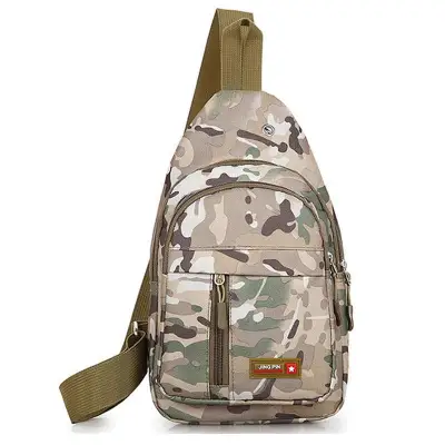 Military Camouflage Shoulder Bag Chest Bag Men Crossbody Bag