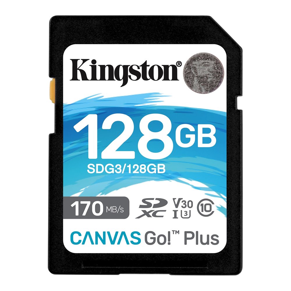 Карта памяти sdxc kingston canvas go plus 128 гб sdg3 128gb