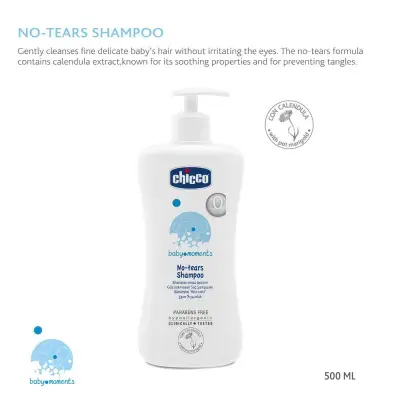 Chicco Baby Moment No-Tears Shampoo 500 ml.