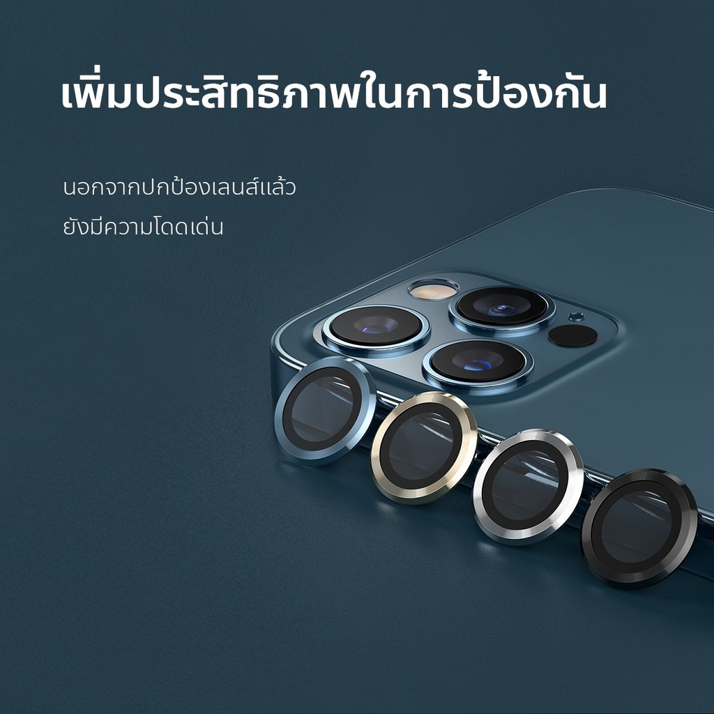 007 Single Camera Filmฟิล์มเลนส์กล้อง IPHONE Iphone12 Iphone12mini Iphone12pro Iphone12promax สินค้ามาใหม่ล่าสุด พรเ้อมส่งจากไทย ฟิล์มวงแหวน ฟิล์มครอบเลนส์ ฟิล์มกล้อง