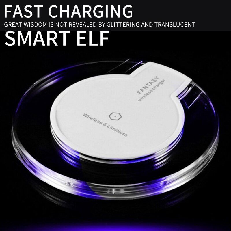 แท่นชาร์จโทรศัพท์มือถือไร้สาย ที่ชาร์จแบบไร้สาย QI Standard Wireless Charger