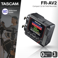 TASCAM FR-AV2 เครื่องบันทึกเสียง พกพา 32-bit Float Field Recorder and Timecode Generator with Mixer มี บลูทูธ