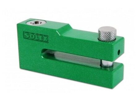 SOLEX กุญแจล็อคดิสเบรค มอเตอร์ไซค์  Model. 9030 สีเขียว