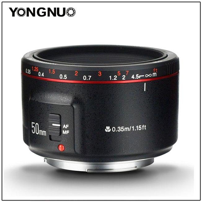 Yongnuo YN50mm F1.8 II รุ่นใหม่ล่าสุด ( For Canon DSLR ) ( รับประกัน1ปี )
