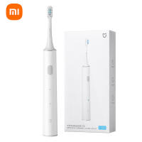 Xiaomi แปรงสีฟันไฟฟ้า T300 หัวแปรงขนนุ่มดูปองท์ การสั่นสะเทือนของโซนิค อายุการใช้งานแบตเตอรี่ 25 วัน การสั่นสะเทือนของโ
