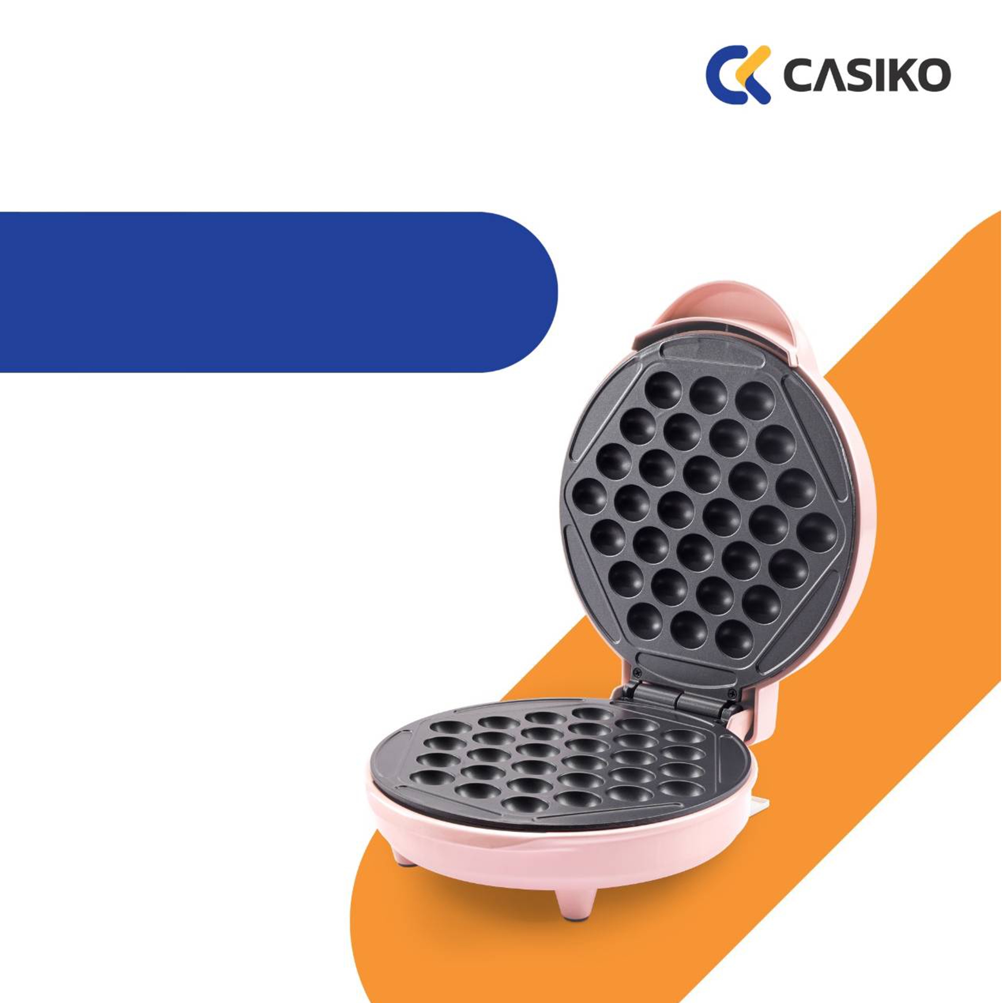 Casiko เครื่องทำวาฟเฟิลฮ่องกง รุ่น CK-5019 ราคา 615 บาท*ส่งฟรี