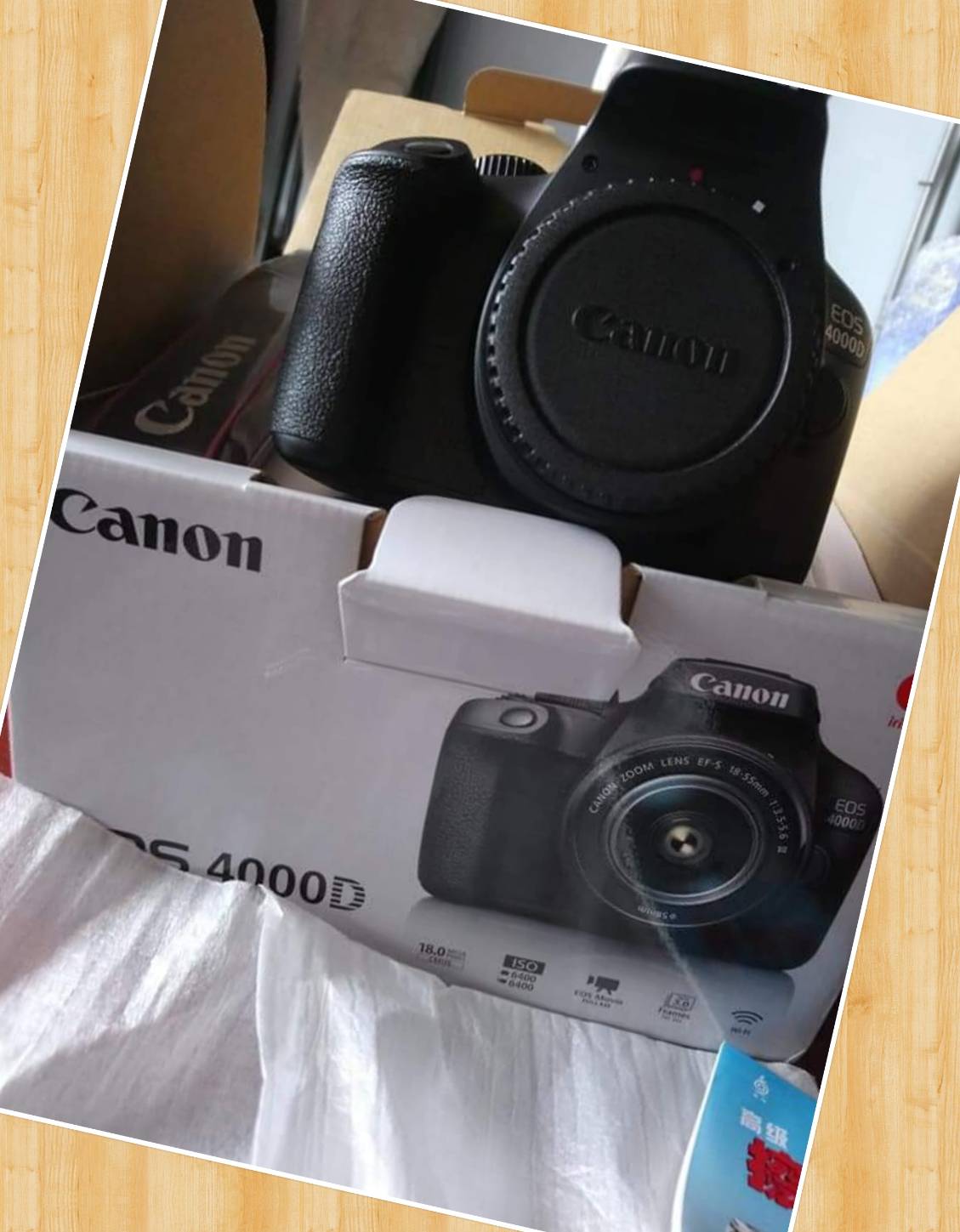 **แถมกระเป๋า** กล้องถ่ายรูป แคนนอน EOS 4000d กล้อง Canon EOS 4000d Canon Camere EOS 4000d กล้องมือใหม่ กล้องมือโปร