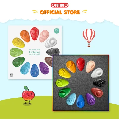 OMMO Baby Crayon 12 Color Set
