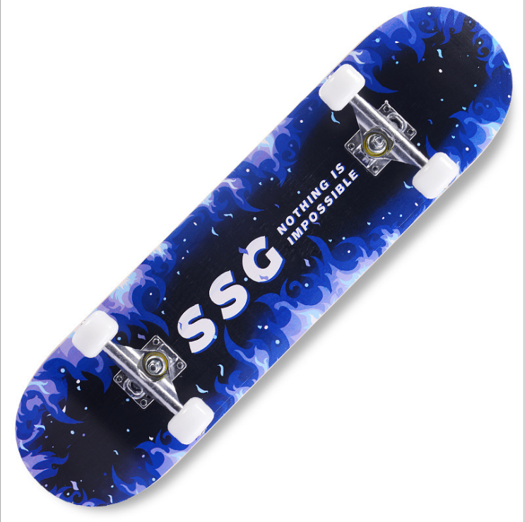 Skateboard Deck?-สเก็ตบอร์ดสไลด์สี่ล้อเด็กผู้ใหญ่กระดาน Unisex skateboard สเก็ตบอร์ดสำหรับผู้เริ่มเล่น /มืออาชีพ ของแท้100% พร้อมส่ง